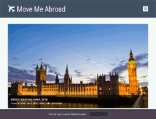 Tablet Screenshot of movemeabroad.com